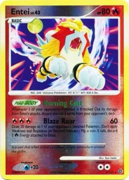 Entei Reverse Holo