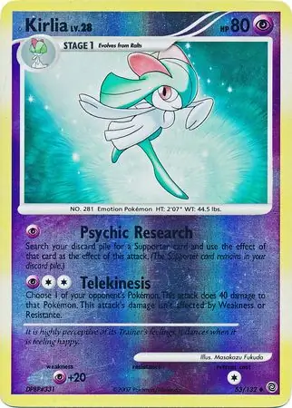Kirlia Reverse Holo 53 Normal