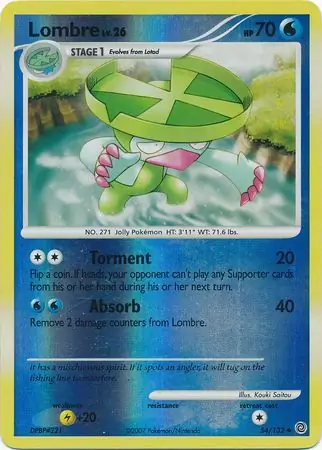 Lombre Reverse Holo 54 Normal