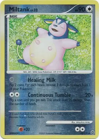 Miltank Reverse Holo 55 Normal