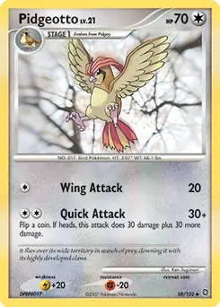 Pidgeotto 58 Normal