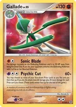 Gallade Holo 6 Normal
