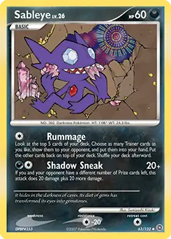 Sableye 63 Normal