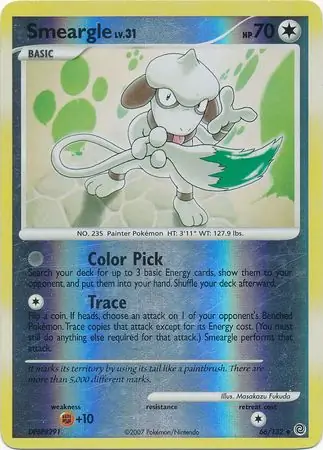 Smeargle Reverse Holo 66 Normal