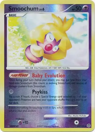 Smoochum Reverse Holo 67 Normal