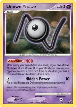 Unown N 69 Normal