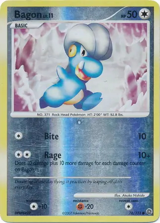 Bagon Reverse Holo 76