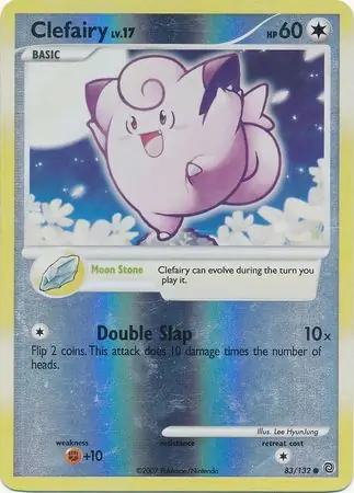 Clefairy Reverse Holo 83