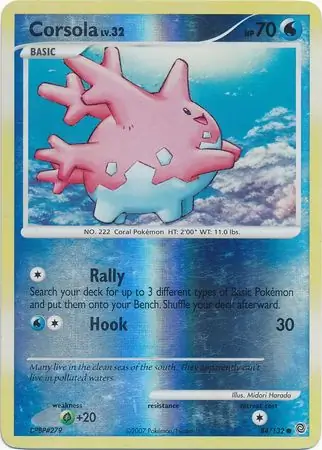 Corsola Reverse Holo 84 Normal