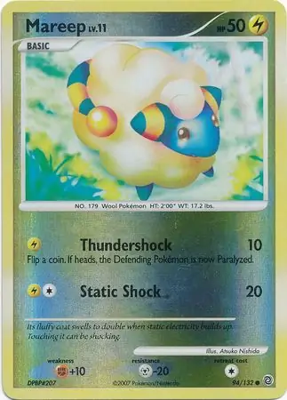 Mareep Reverse Holo 94 Normal