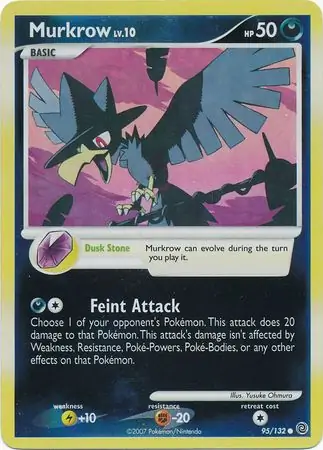 Murkrow Reverse Holo 95 Normal