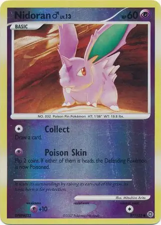 Nidoran M Reverse Holo 97 Normal