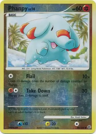Phanpy Reverse Holo 98
