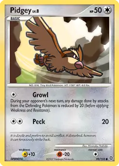 Pidgey 99 Normal