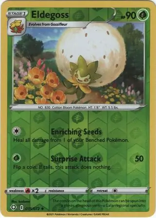 Eldegoss Reverse Holo 015