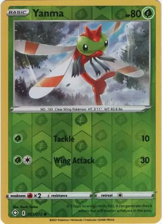 Yanma Reverse Holo 001 Normal
