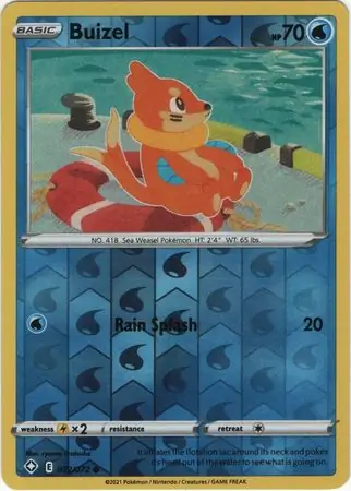 Buizel Reverse Holo 022 Normal