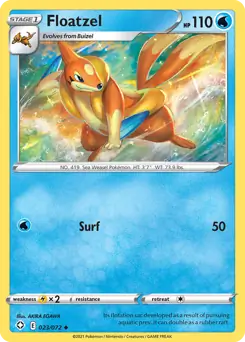 Floatzel 023 Normal