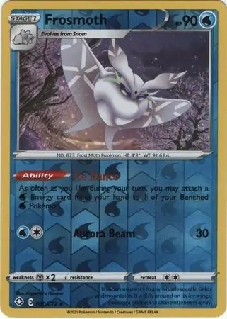 Frosmoth Reverse Holo 030 Normal