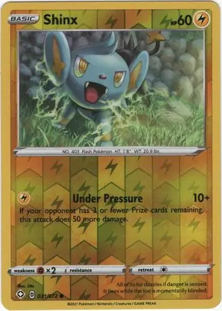 Shinx Reverse Holo 031 Normal