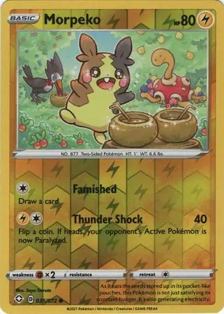 Morpeko Reverse Holo 035