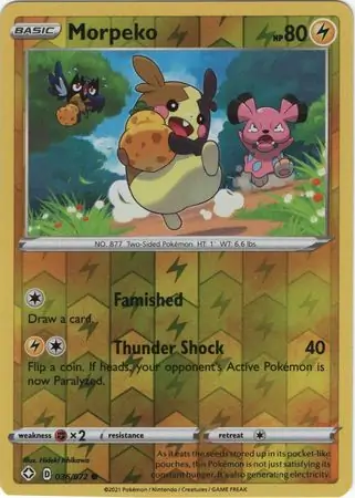 Morpeko Reverse Holo 036