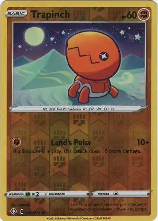 Trapinch Reverse Holo 040 Normal