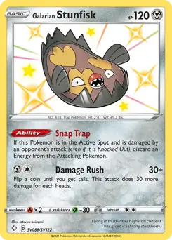 Galarian Stunfisk SV088 Normal