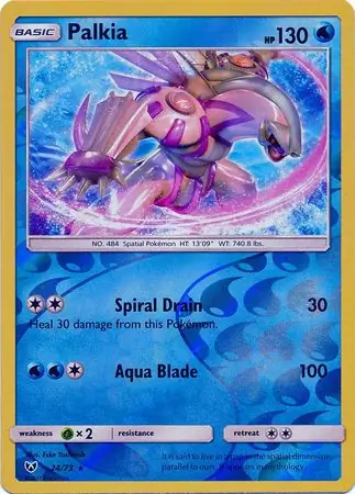 Palkia Reverse Holo 24 Normal