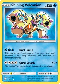 Shining Volcanion 27 Normal