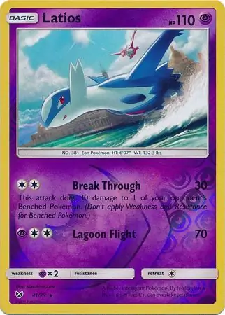 Latios Reverse Holo 41