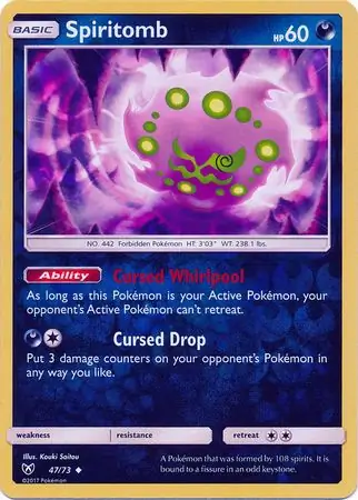 Spiritomb Reverse Holo 47 Normal
