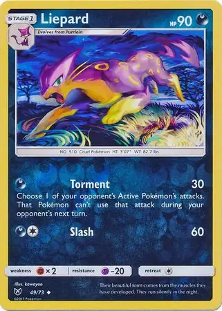 Liepard Reverse Holo 49 Normal
