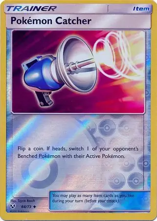 Pokemon Catcher Reverse Holo 64 Normal