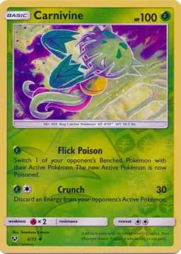 Carnivine Reverse Holo