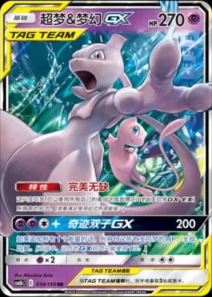 Mewtwo & Mew Tag Team 034