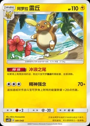 Alolan Raichu 081