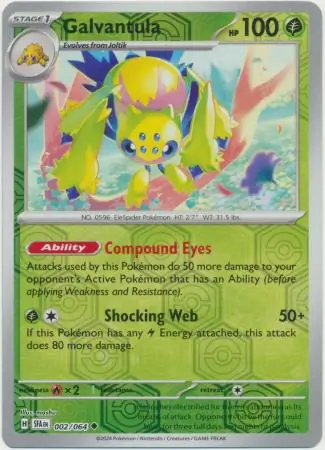Galvantula Reverse Holo 002 Normal