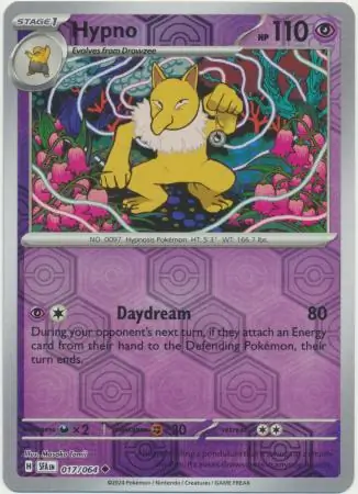 Hypno Reverse Holo 017