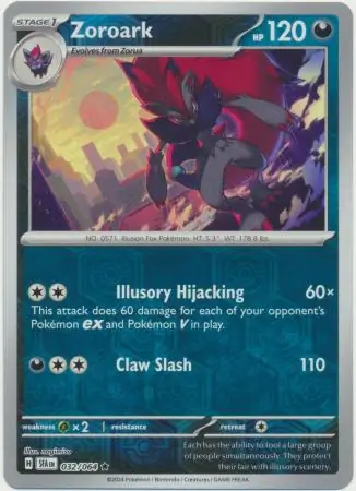 Zoroark Reverse Holo 032
