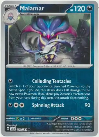Malamar Reverse Holo 034 Normal