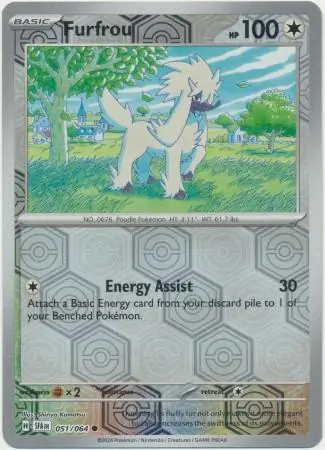 Furfrou Reverse Holo 051 Normal