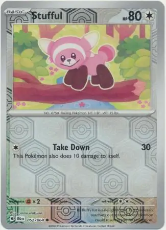 Stufful Reverse Holo 052 Normal