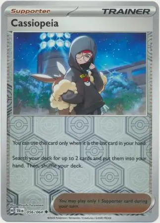 Cassiopeia Reverse Holo 056