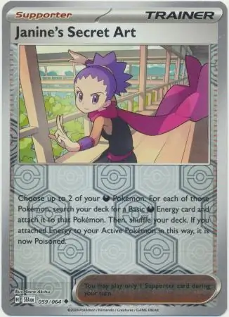 Janine's Secret Art Reverse Holo 059 Normal