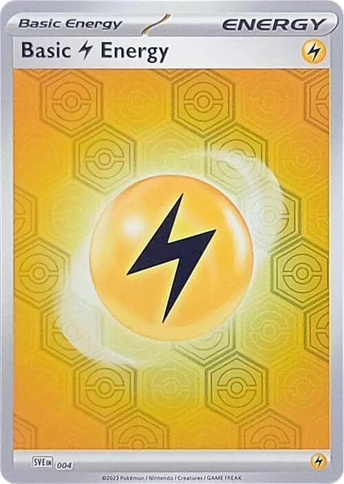 Basic Lightning Energy 4 Reverse holo