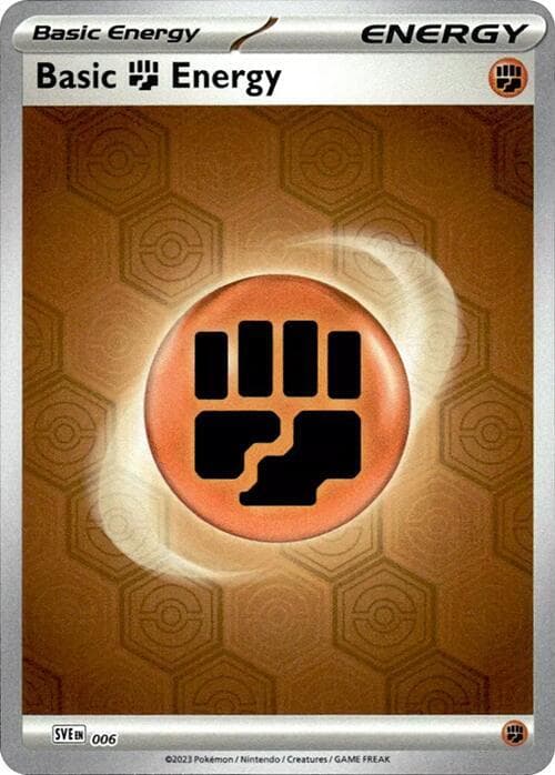Basic Fighting Energy 6 Reverse holo