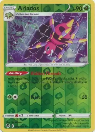 Ariados Reverse Holo 004 Normal