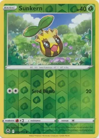 Sunkern Reverse Holo 005 Normal