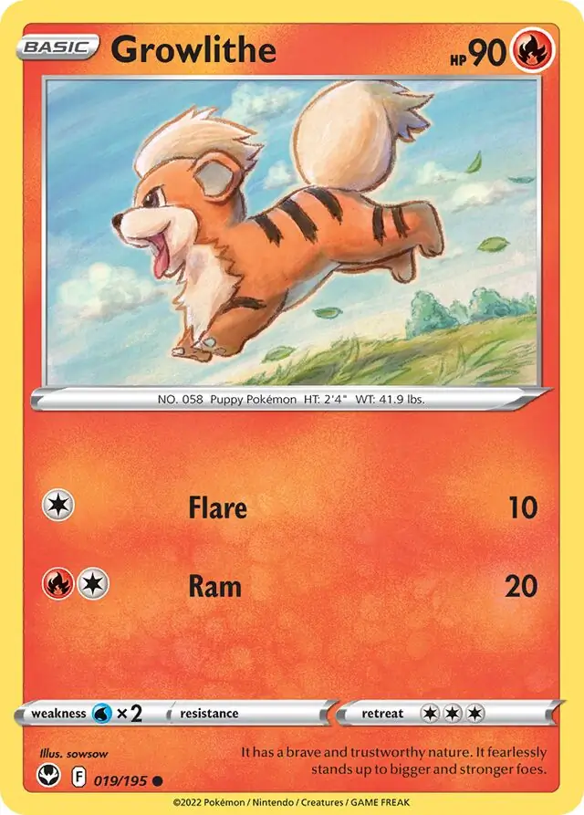 Growlithe 019 Normal